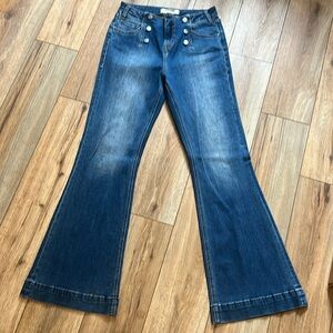 Rock&Roll Denim- High Rise Trousers 30x34